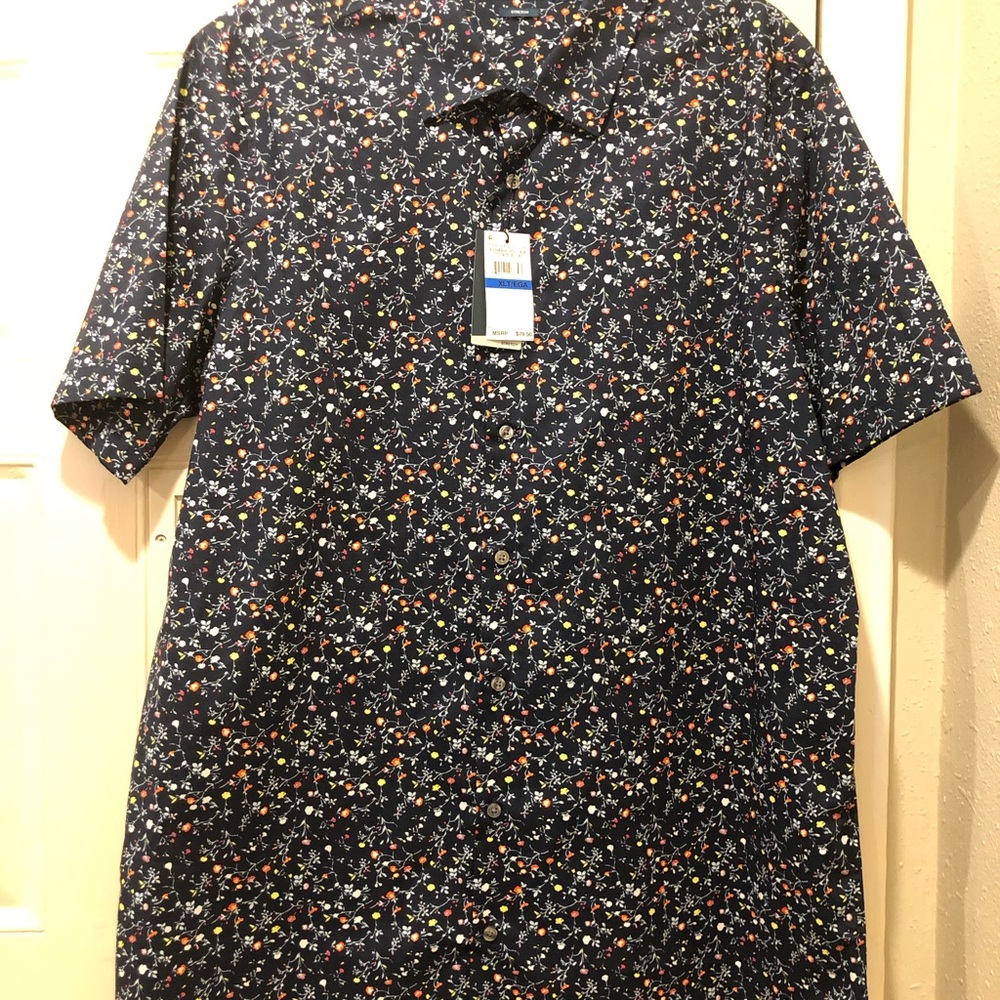 Perry Ellis Stretch Button Down Shirt. Brand New with Tags.